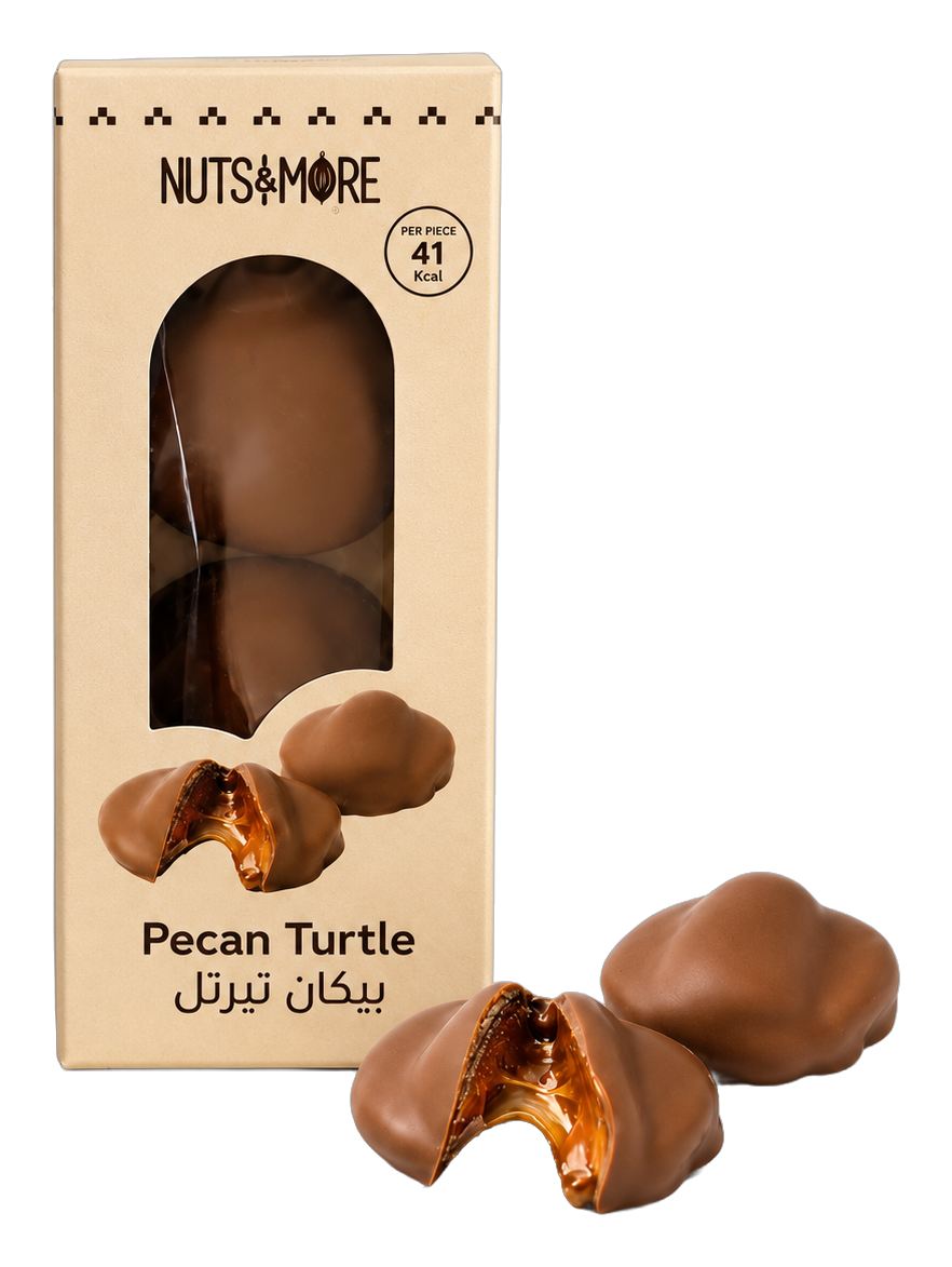 Pecan Turtle (2 pieces)