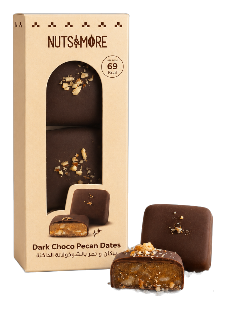 Dark Choco Pecan Dates (2 pcs)