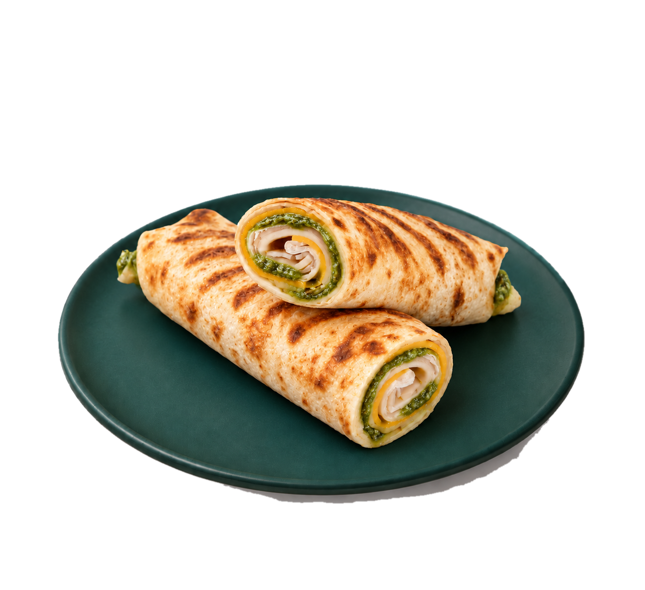 Halloumi Pesto Wrap